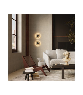 Daylight LED Wall Lamp Black 3000K-2