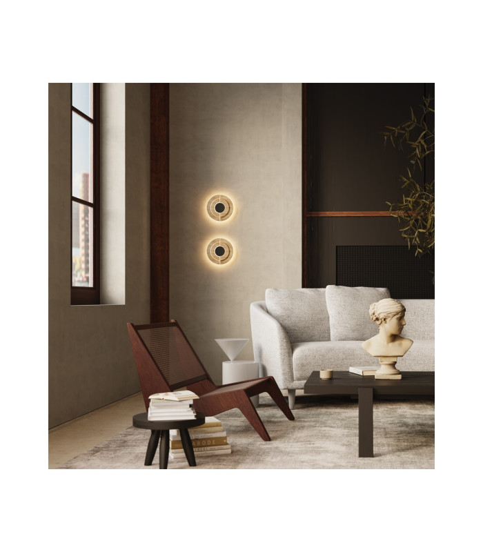 Daylight LED Wall Lamp Black 3000K-2