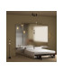 Double Moon LED Globe Wall Lights Black 3000K-2