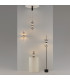 Double Moon LED Globe Wall Lights Black 3000K-5