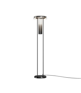 Ikebana LED LED Integrated Floor Lamp Black 3000K Dimmable-1