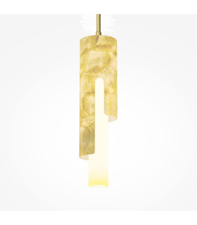 Maris LED Slim Pendant Ceiling Light Gold 2700K Dimmable-2