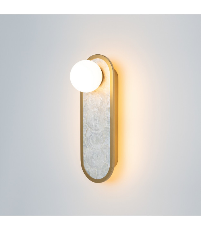 Blink LED Wall Lamp Brass-3