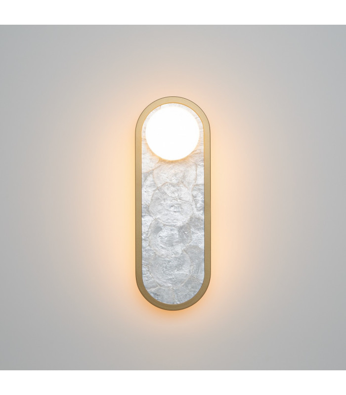 Blink LED Wall Lamp Brass-5