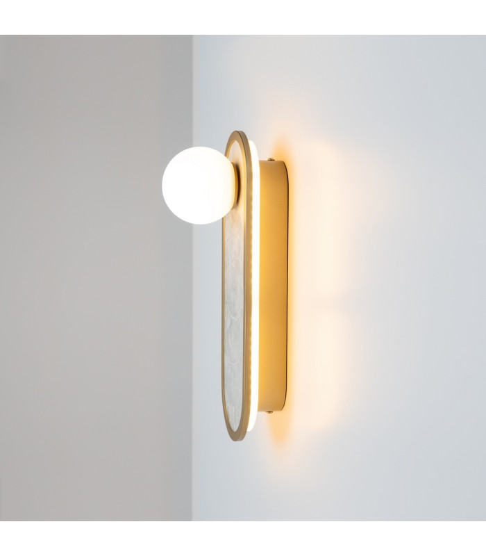 Blink LED Wall Lamp Brass-6