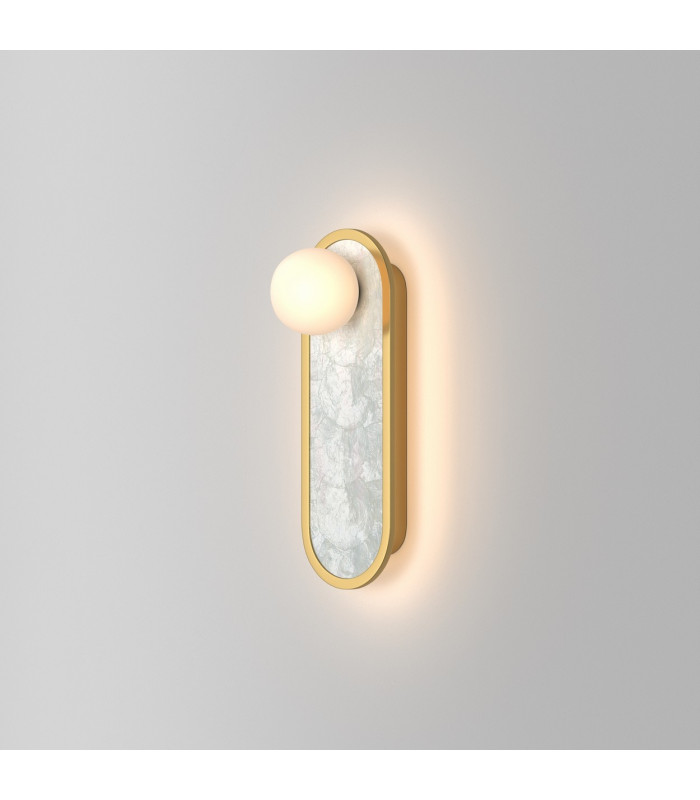 Blink LED Wall Lamp Brass-7