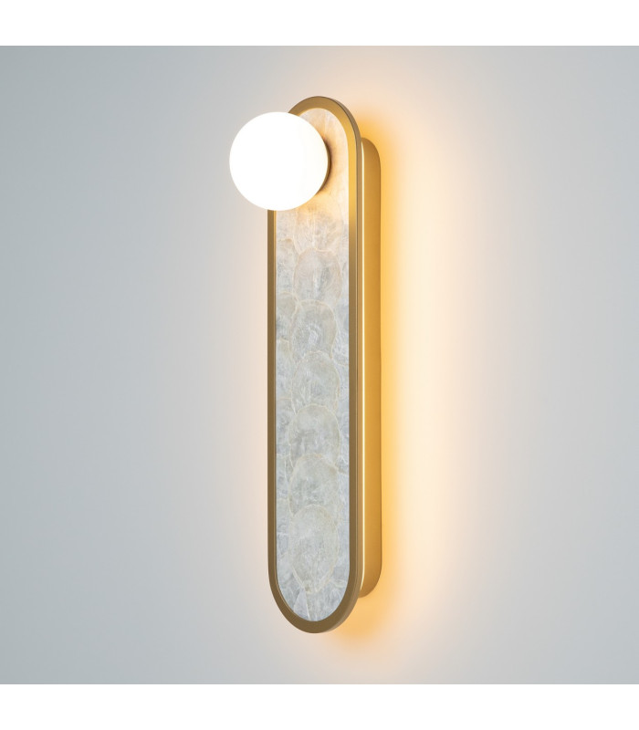 Blink LED Wall Lamp Brass-3