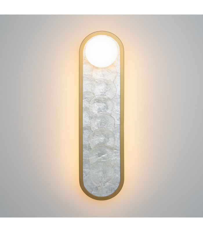 Blink LED Wall Lamp Brass-5