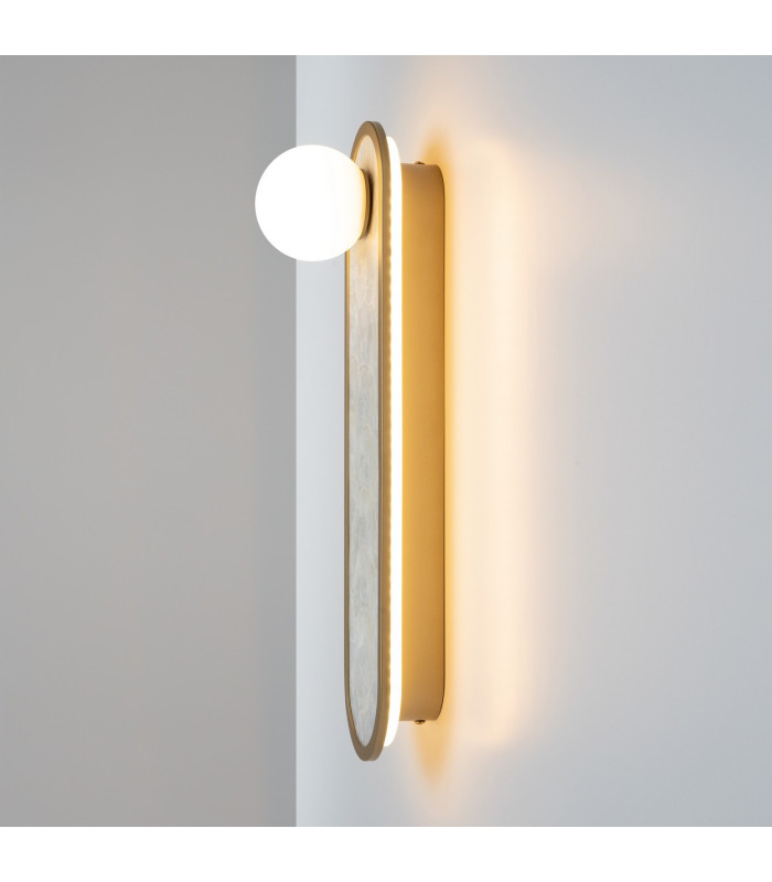 Blink LED Wall Lamp Brass-6