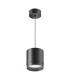 Polar Slim Pendant Ceiling Light Black GX53-3