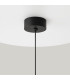 Polar Slim Pendant Ceiling Light Black GX53-8