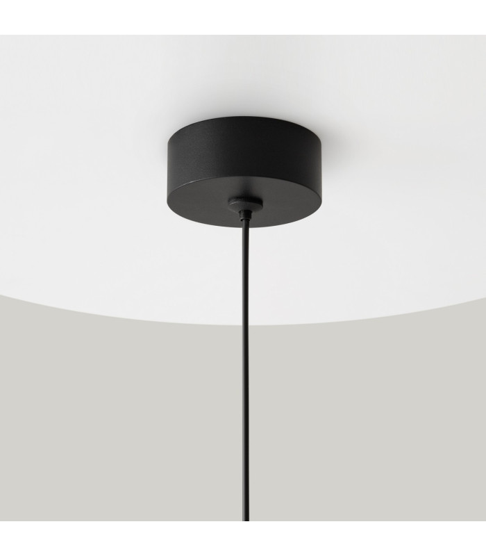 Polar Slim Pendant Ceiling Light Black GX53-8