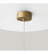 Polar Slim Pendant Ceiling Light Matte gold GX53-7