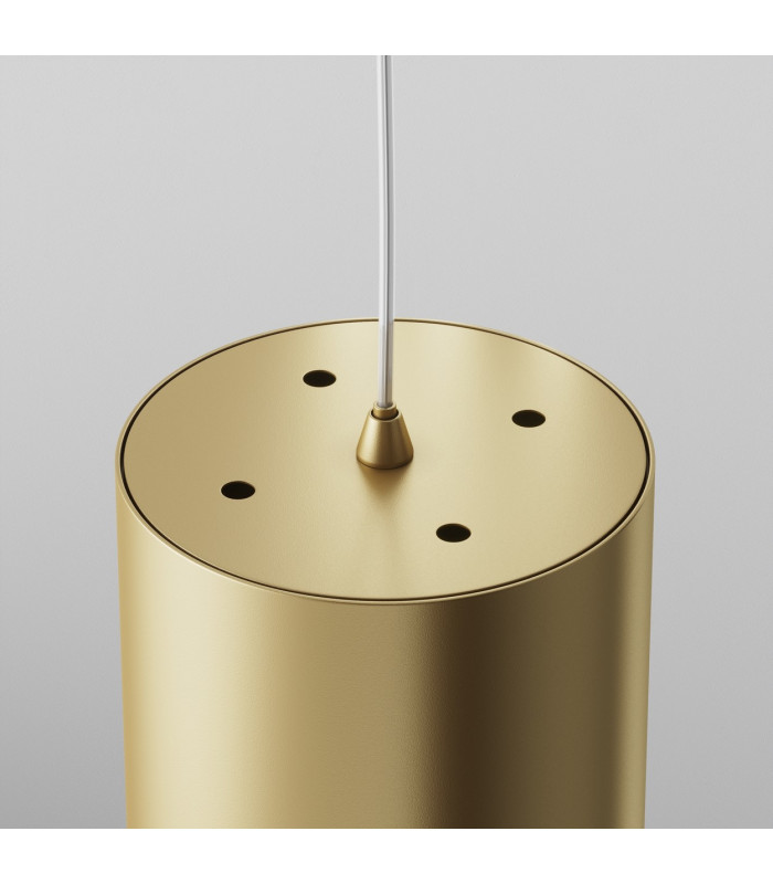 Polar Slim Pendant Ceiling Light Matte gold GX53-8