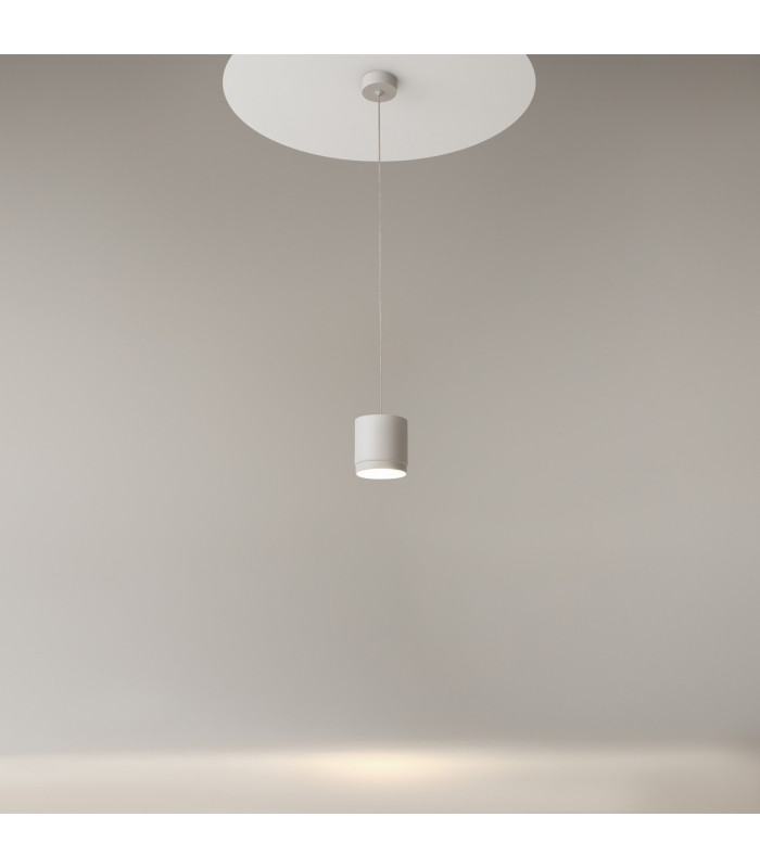 Polar Slim Pendant Ceiling Light White GX53-6