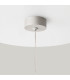 Polar Slim Pendant Ceiling Light White GX53-7