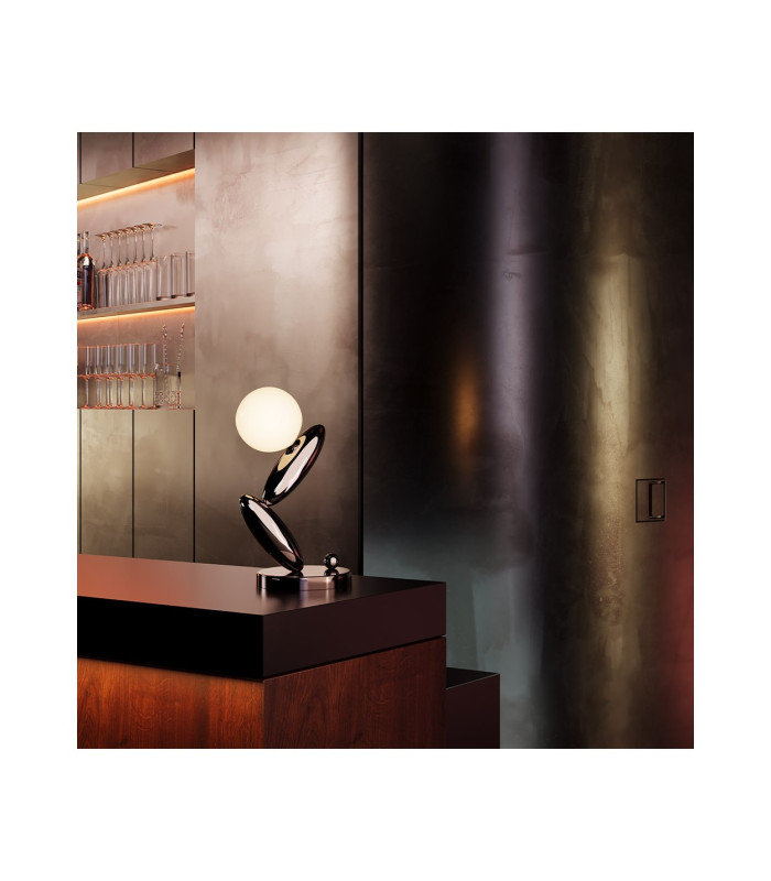 Resonance LED Table Lamp Platinum 3000K Dimmable-2
