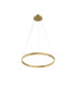 Rim LED Pendant Ceiling Light Brass 3000-4000K Dimmable-1