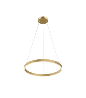 Rim LED Pendant Ceiling Light Brass 3000-4000K Dimmable-1