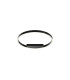 Rim LED Semi Flush Ceiling Light Black 3000-4000K Dimmable-1