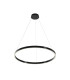Rim LED Pendant Ceiling Light Black 3000-4000K Dimmable-1