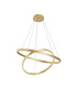 Rim LED Pendant Ceiling Light Brass 3000-4000K Dimmable-1