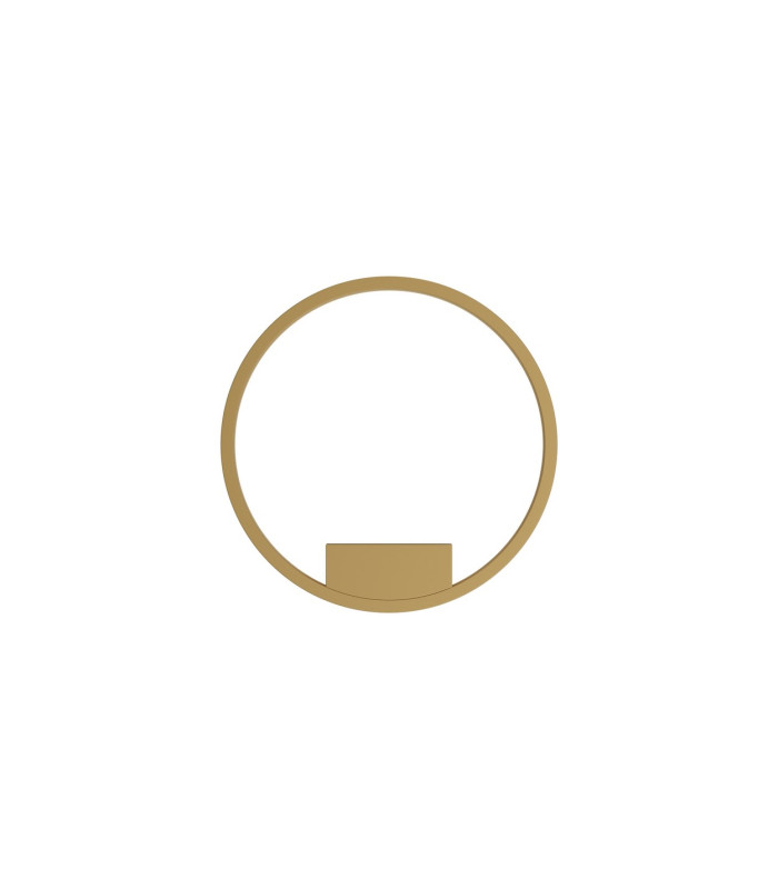 Rim LED Wall Lamp Brass 3000-4000K Dimmable-1