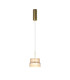 Scala LED Slim Pendant Ceiling Light Bronze 3000K-1