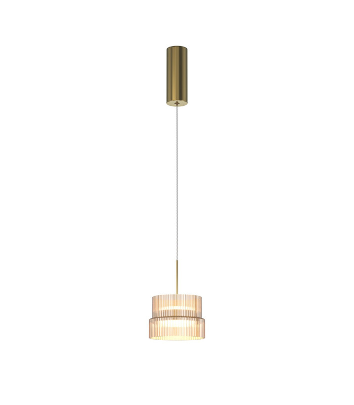 Scala LED Slim Pendant Ceiling Light Bronze 3000K-1