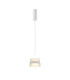 Scala LED Slim Pendant Ceiling Light White 3000K-1