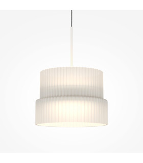 Scala LED Slim Pendant Ceiling Light White 3000K-2