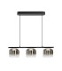 Spirito LED Bar Pendant Ceiling Light Black 3000K Dimmable-1