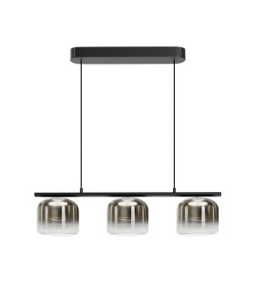 Spirito LED Bar Pendant Ceiling Light Black 3000K Dimmable-1