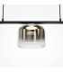 Spirito LED Bar Pendant Ceiling Light Black 3000K Dimmable-2