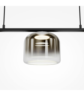 Spirito LED Bar Pendant Ceiling Light Black 3000K Dimmable-2