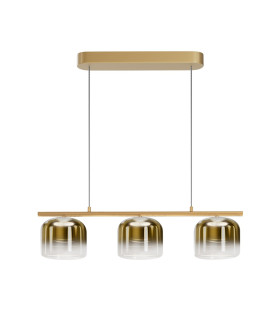 Spirito LED Bar Pendant Ceiling Light Gold 3000K Dimmable-1
