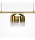 Spirito LED Bar Pendant Ceiling Light Gold 3000K Dimmable-3