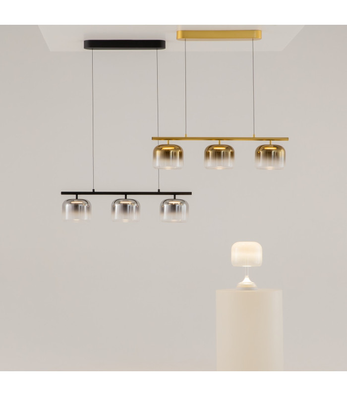 Spirito LED Bar Pendant Ceiling Light Gold 3000K Dimmable-5