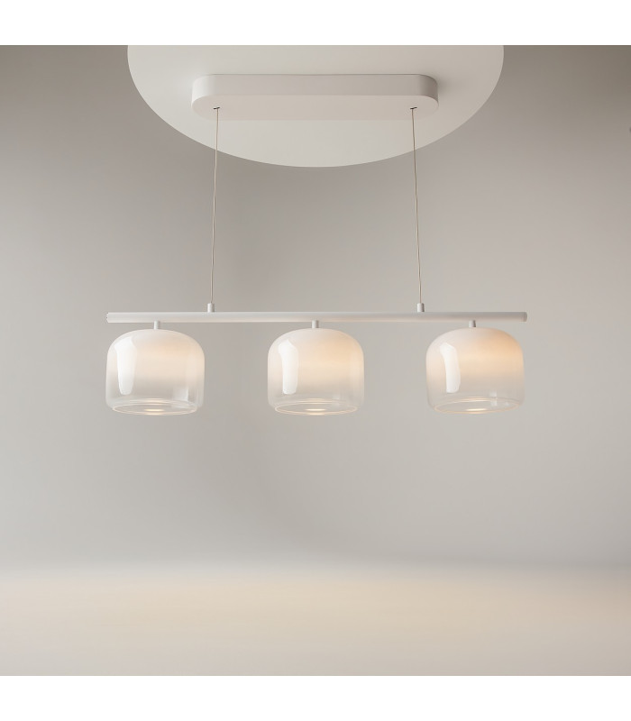 Spirito LED Bar Pendant Ceiling Light White 3000K Dimmable-5