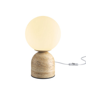 Tavo Globe Table Lamp Beige G9-1