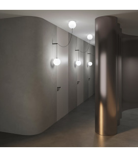 Twins LED Pendant Ceiling Light Black 3000K-2