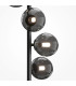 Dallas Multi Arm Floor Lamp Black G9 Dimmable-2