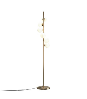 Dallas Multi Arm Floor Lamp Gold G9 Dimmable-1