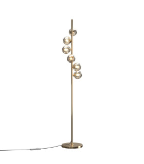 Dallas Multi Arm Floor Lamp Gold G9 Dimmable-1