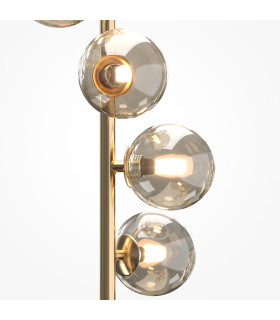 Dallas Multi Arm Floor Lamp Gold G9 Dimmable-2