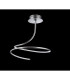 Nastro LED Semi Flush Ceiling Light Nickel 3000K-2