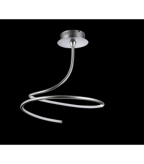 Nastro LED Semi Flush Ceiling Light Nickel 3000K-2