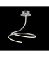 Nastro LED Semi Flush Ceiling Light Nickel 3000K-4