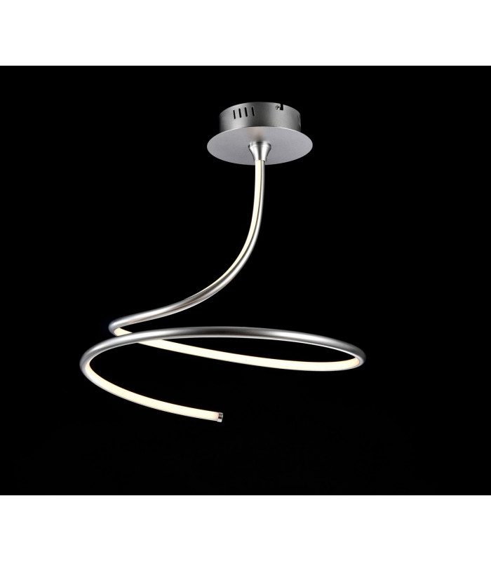 Nastro LED Semi Flush Ceiling Light Nickel 3000K-4