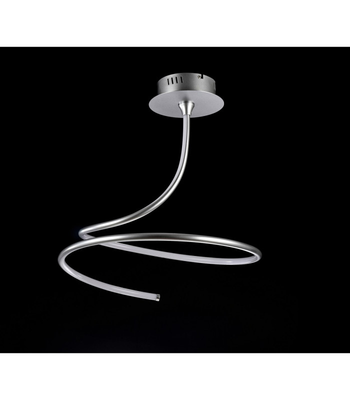 Nastro LED Semi Flush Ceiling Light Nickel 3000K-5